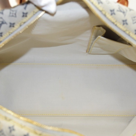 Stylish Gray and Tan Designer Handbag - Picture 4 of 8